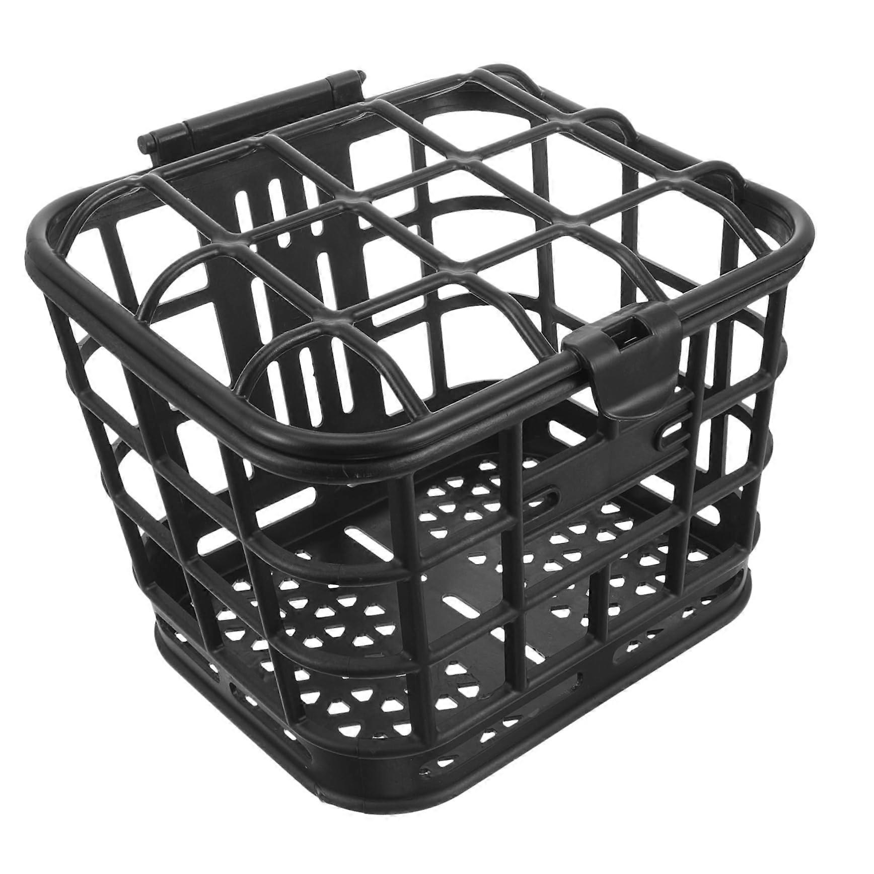 Practical Bicycle Basket - Durable Plastic Basket with Easy Installation Design for Adult Bicycles, 40L Capacity