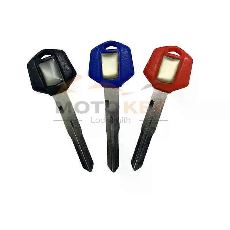 con Motorcycle Blank Key Replace Uncut Keys For Suzuki GSX1300 Bking All Year Brutale Blade Keys B-KING GSR400 GSR600 GSR750 GSR1000