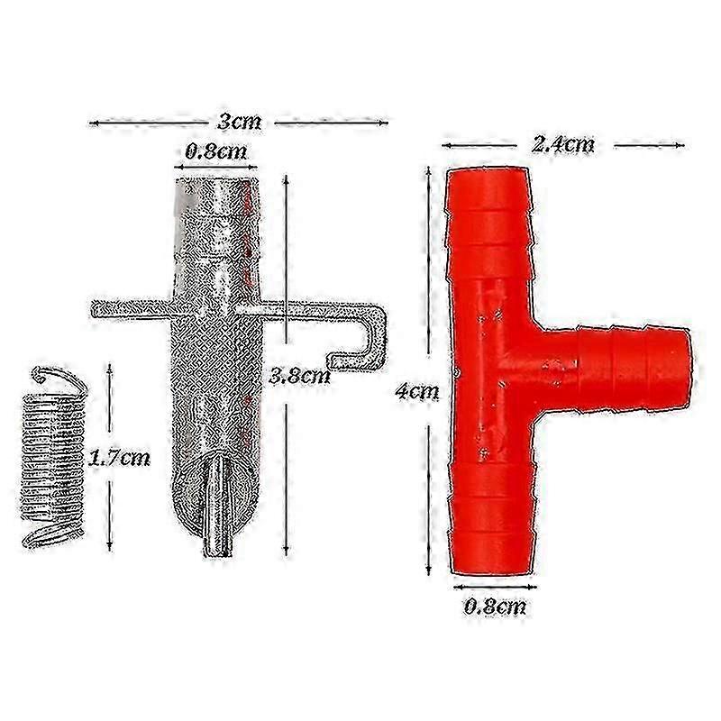 20 Stück Automatische Wassernippel-Trinker für Nagetiere und Kaninchen