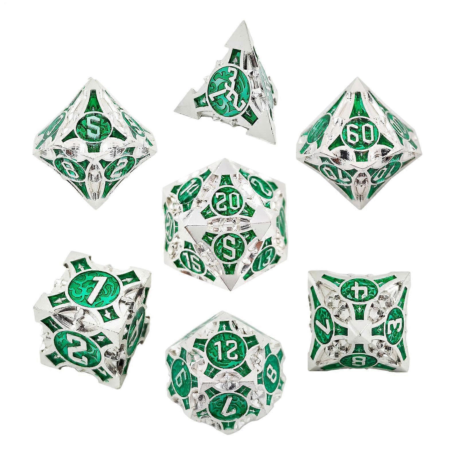 MultipSided RolePlaying Game Dice Set, Large Colorful  Fun Party Game, Family Game Night Tools, Dice Unfolds for Gathering D.