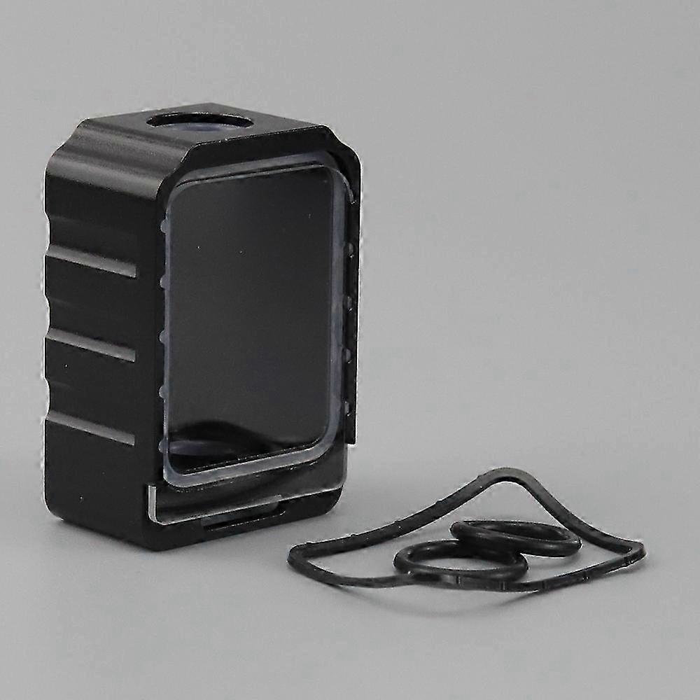 Anodized Aluminum/PCTG Replacement Tank Accessories with Glass Cover Plate O-Rings for Compatible AIO Box