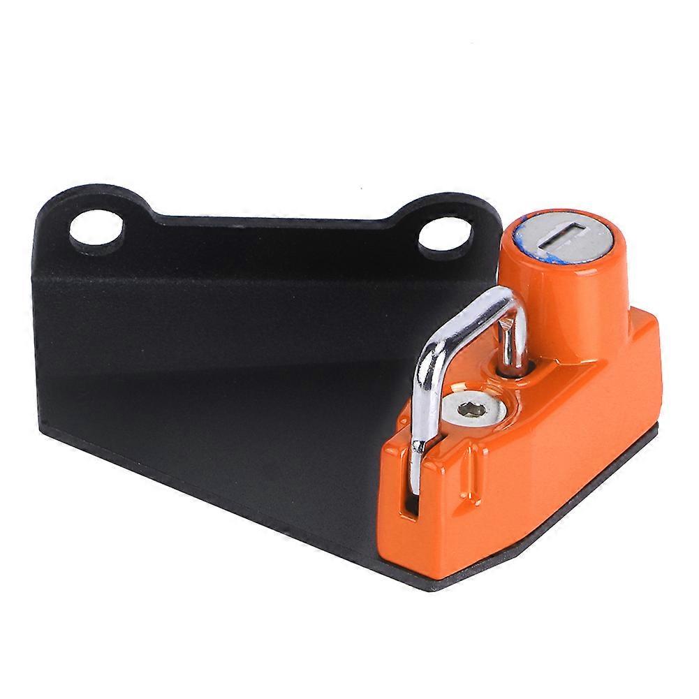 Motorcycle Helmet Lock Left Side for YZF R1M R1S R6 Orange