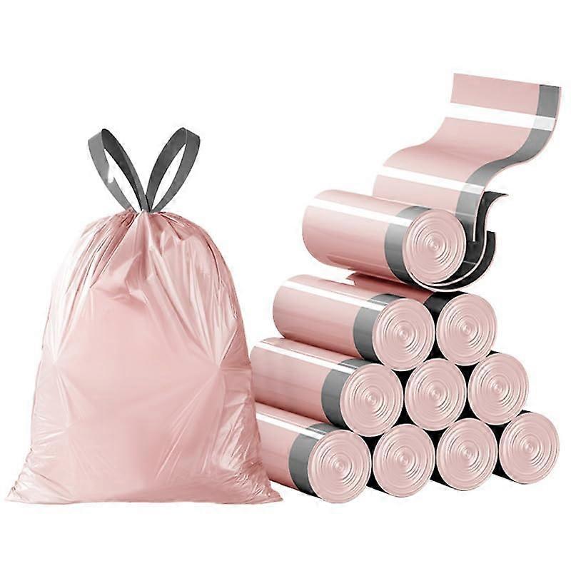 Thickened Waste Bag Drawstring Household Waste Bag Thickened Plastic Drawstring Closure