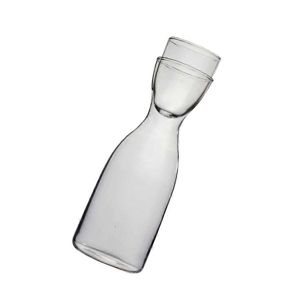 Creative Heat Resistant Glass Teapot and Milk Cup Set – Transparent Drinkware for Home, Restaurant, Juice, Tea, Milk – Easy to Clean, Ideal for