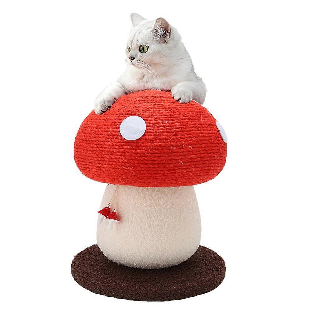 Mushroom Cat Scratching Post 34 x 28 cm Cat Scratching Post Cat Scratching Board Cute Scratching Board Pad for Cat Gift