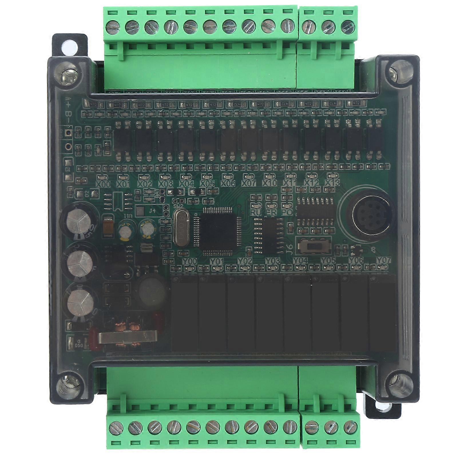 PLC Board Programmable Controller Industrial Control Module with DVP Cable 2N 1N 20MR