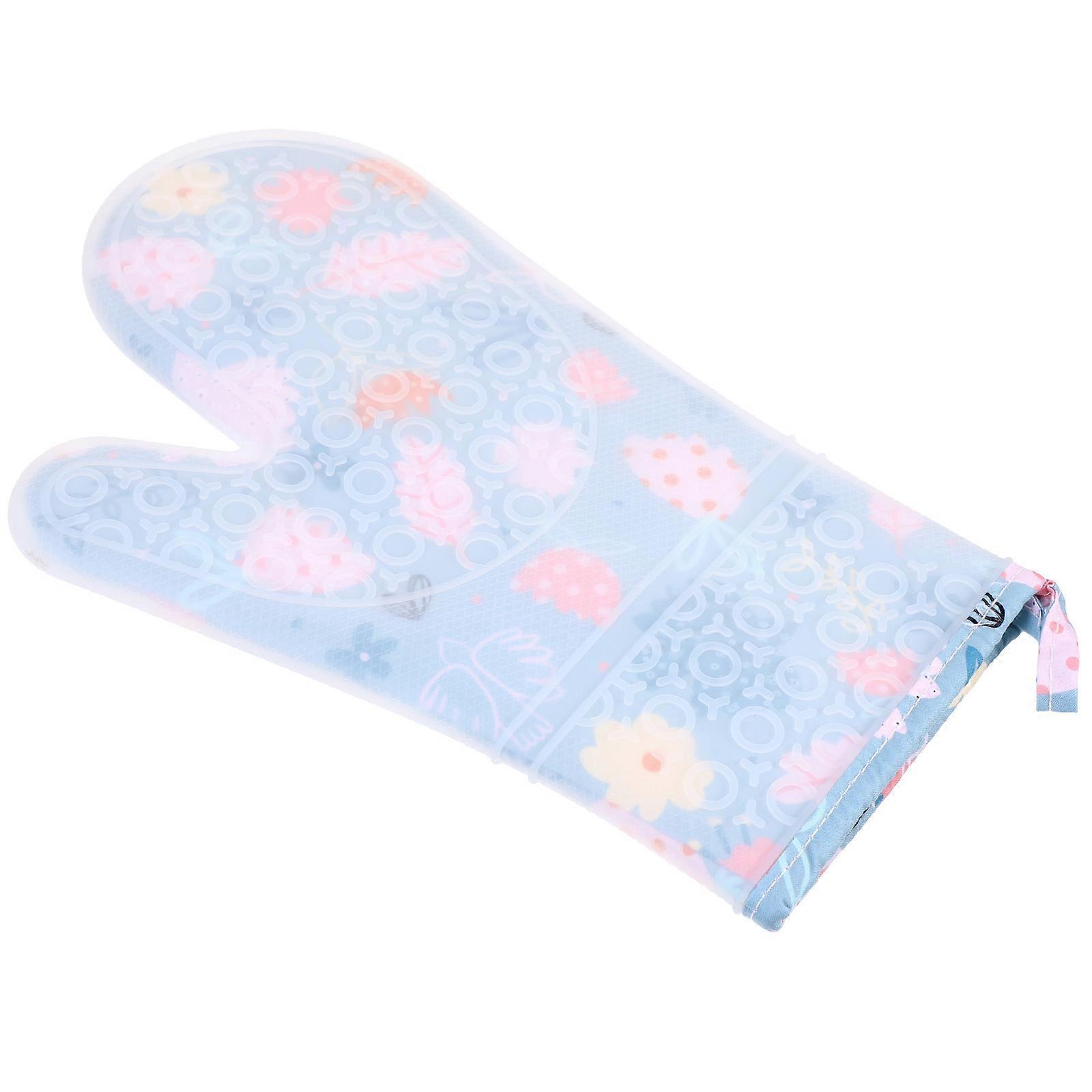 Kitchen Silicone Gloves Protect Hands For Home Users Professional Chefs 1Pack