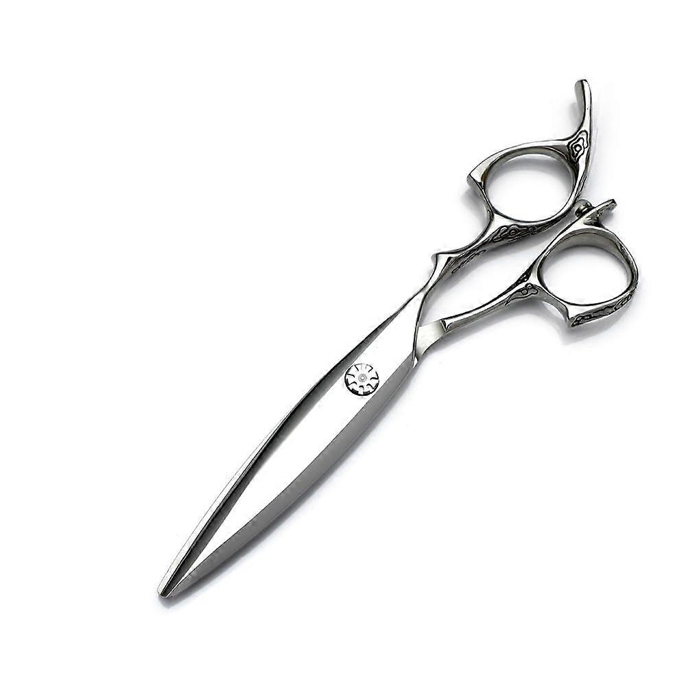 Friseurschere 440C Flat Scissor, Professional Hair Cutting Shears with Ergonomic Grip and Precision Blades