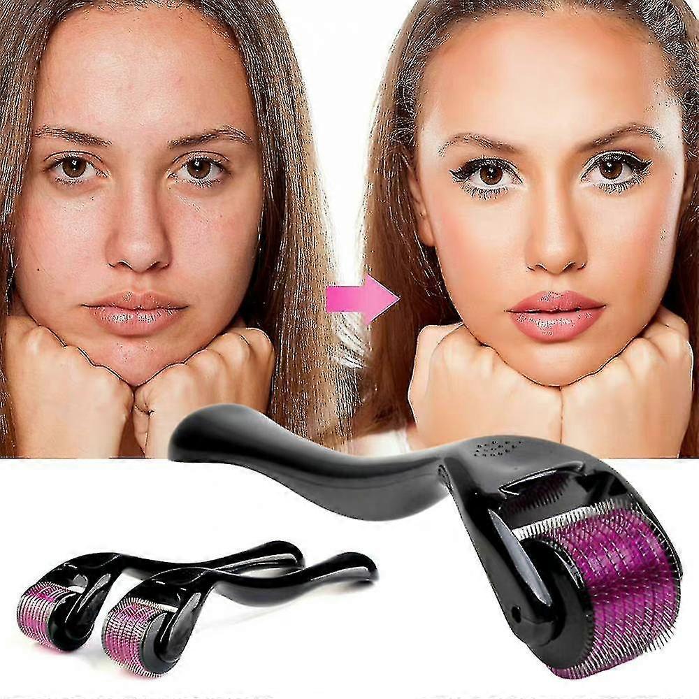 0.25/0.5/1/1.5mm Derma Roller Titanium Micro Needle Skin Care Beard Hair Regeneration Growth,khw