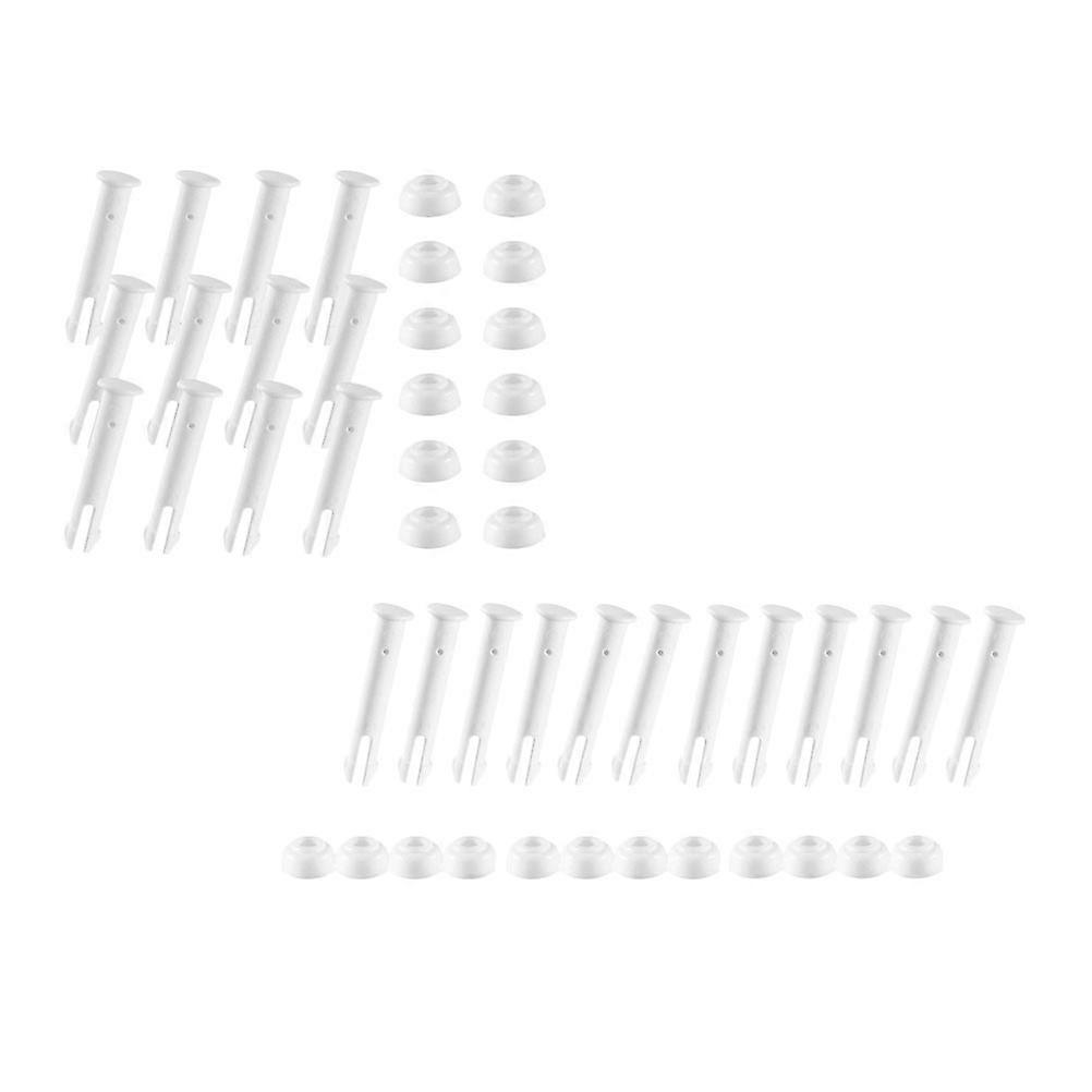 Swimming Pool Accessories Pool Connector Pin Connecting Joints ABS Material 24Pcs