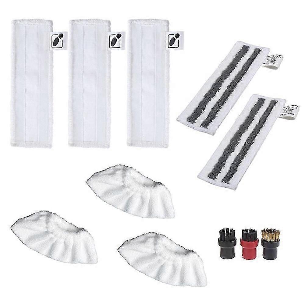 For Karcher Wipers Floor Nozzle Cloths Mop Round Brushes Spare Parts Edition 0719