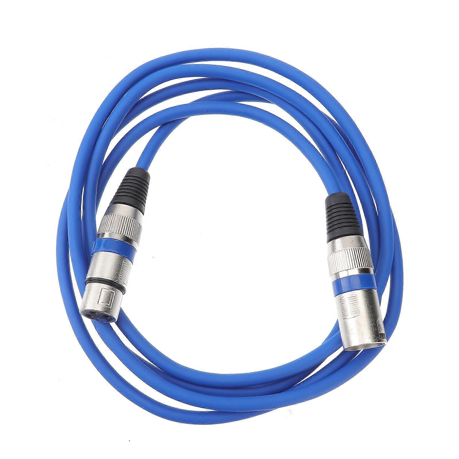 Microphone Cable with Copper Core for Connecting Devices 2M Long Lightweight and Shielded