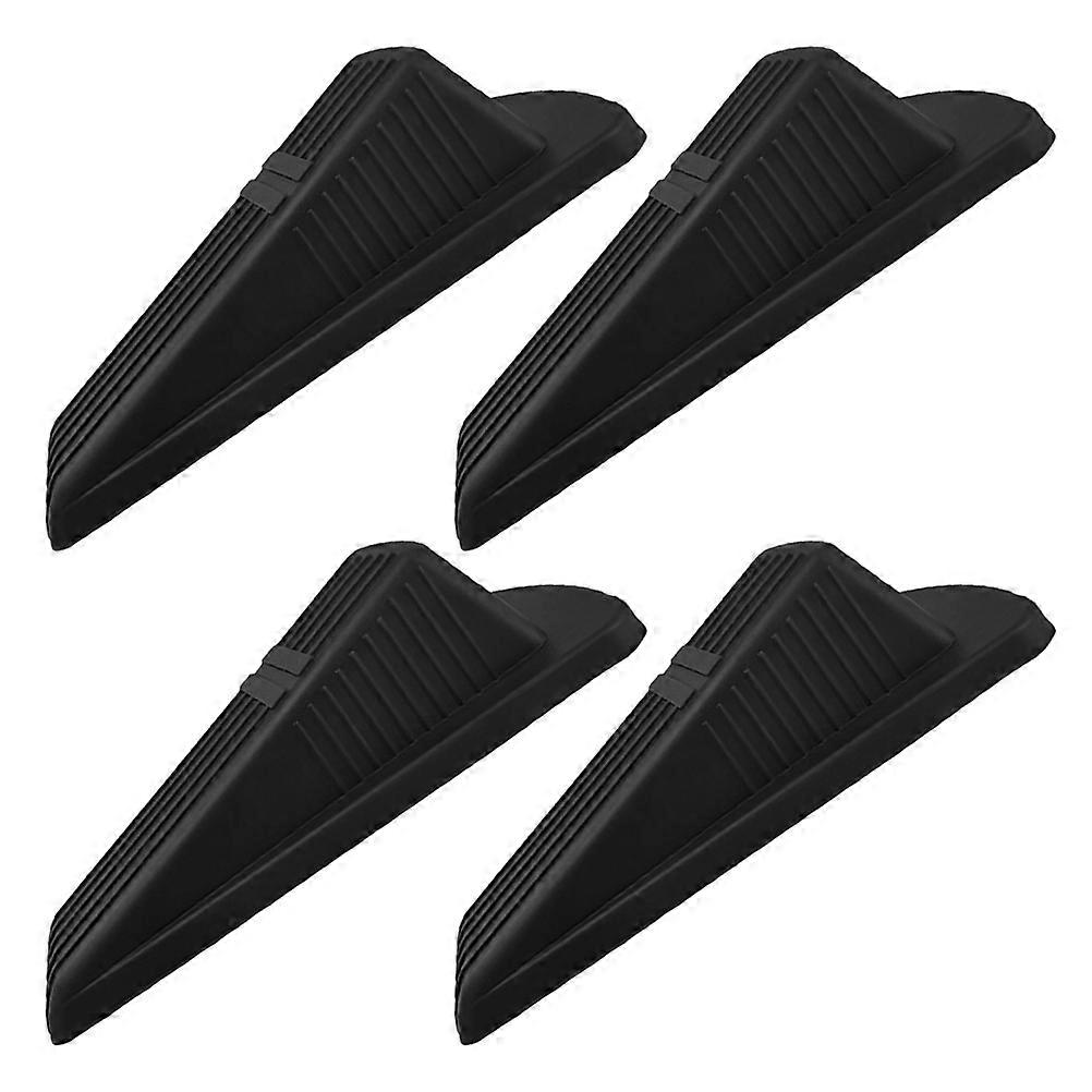 床用ドアストッパー滑り止めプラスチックドアストッパー防風家庭用4個