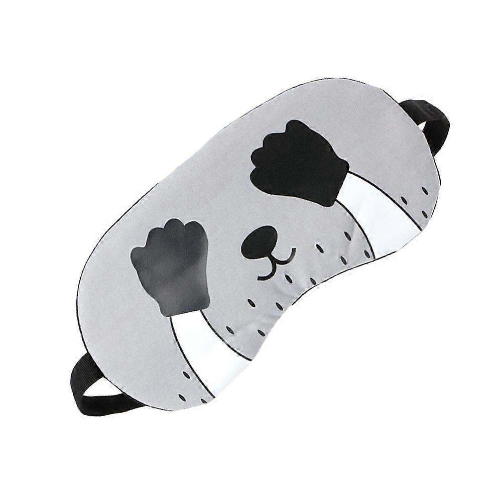 Eye Cover For Sleeping Cartoon Ice Compress Sleep Mask Light Blocking Stress Relief Relaxation 1Set