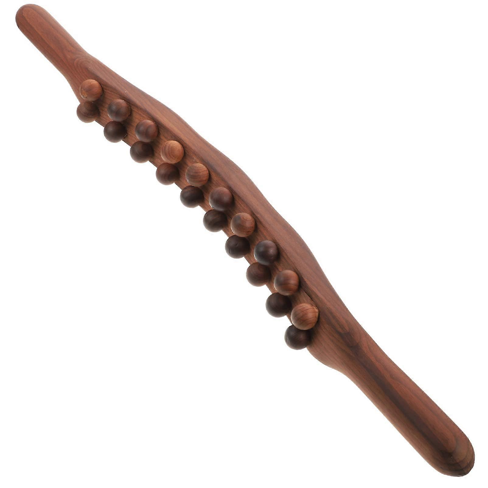 Manual Tool Beads Design Full Body Meridian Portable Wood