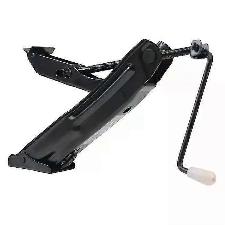 Bärbar Bil Jack Z Typ Handvev Däck Byte Verktyg Svart