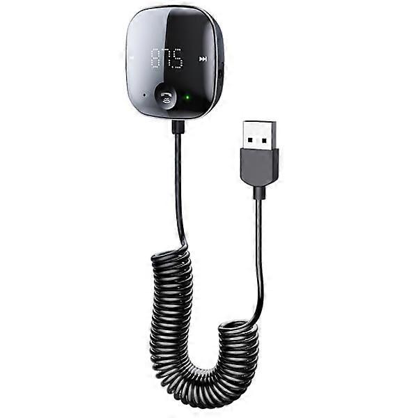 Bluetooth adapter, car adapter, FM Bluetooth, black