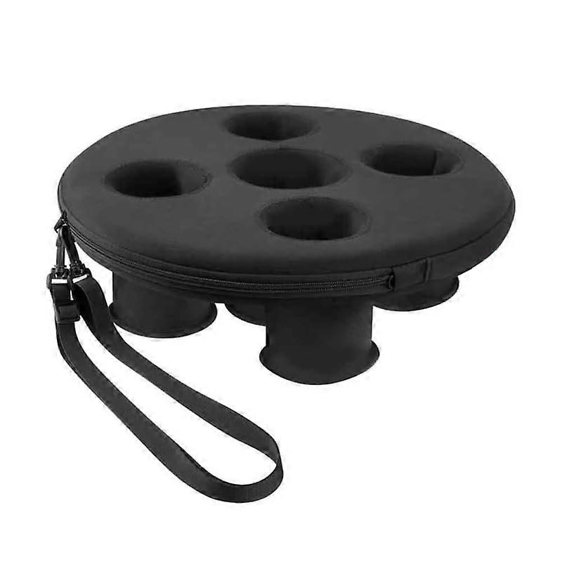 Floating Drink Holder for Pool, Pool Drink Holder with 5 Holes