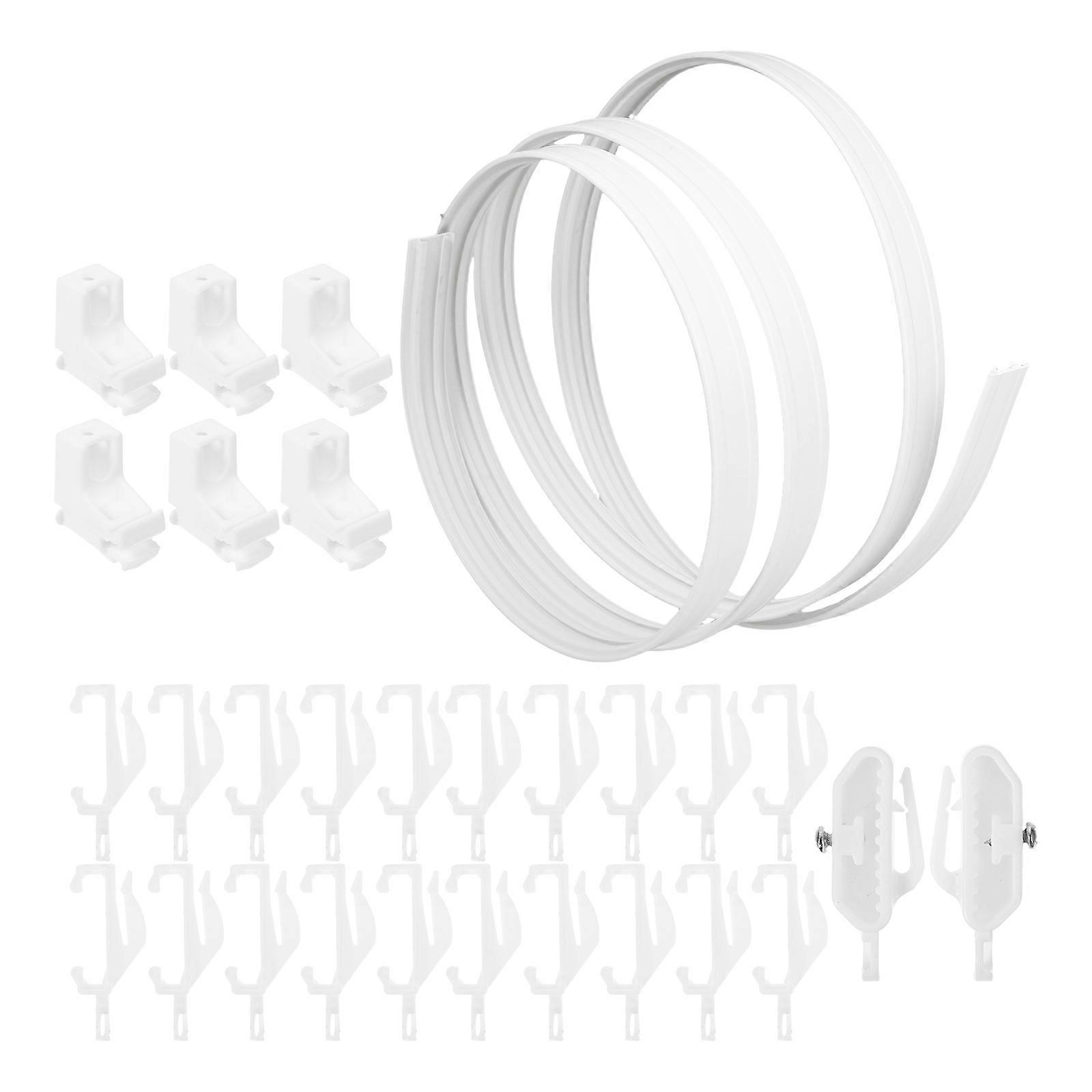 Bendable Curtain Spacer Flexible Track For Curtains Rv Window Homeowners 1Set