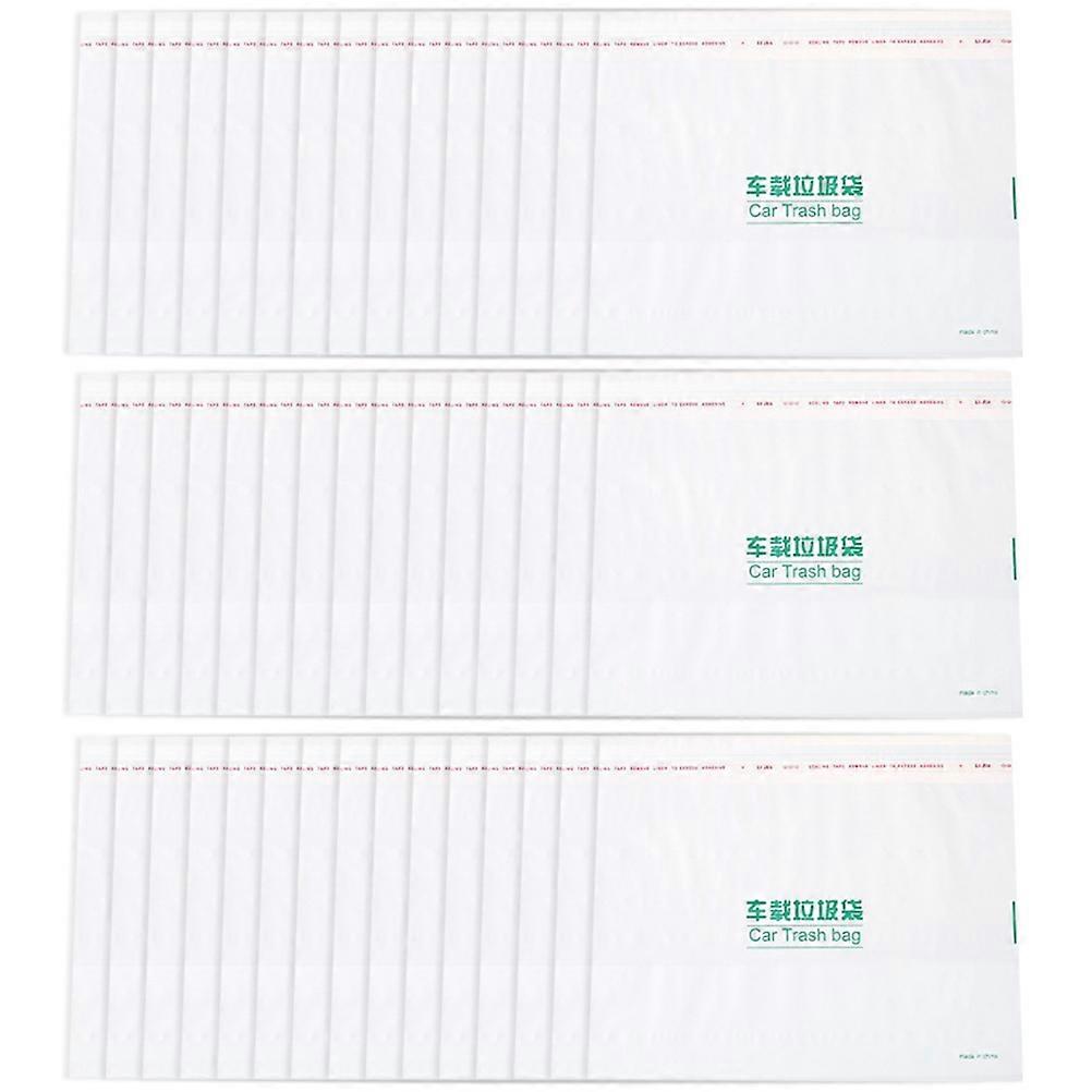 Disposable Vomit Bags for Car with Large Capacity and Self Adhesive Design 60pcs Assorted Color