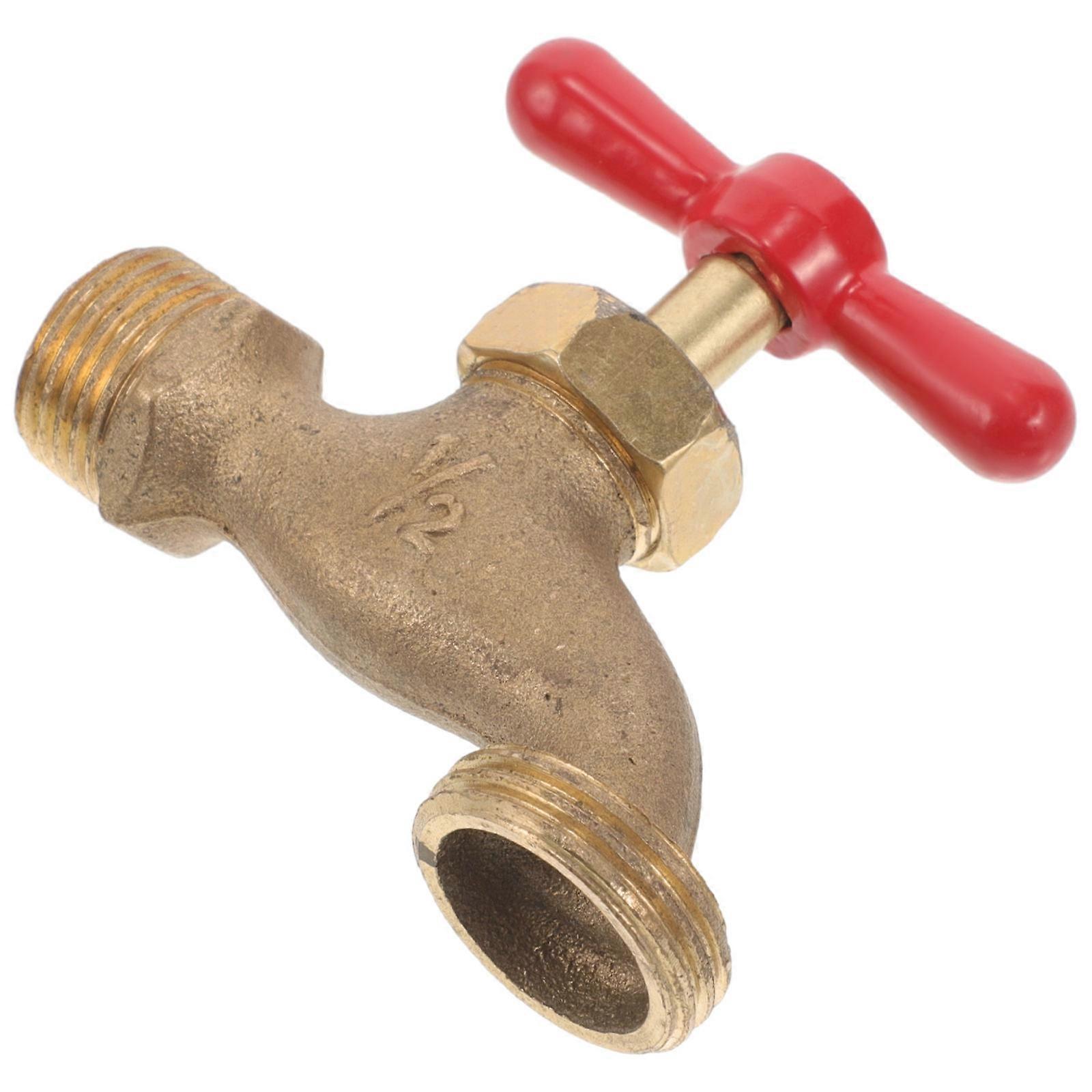 Garden Accessory Antique Faucet Easy Operation Wall-Mounted 1Set