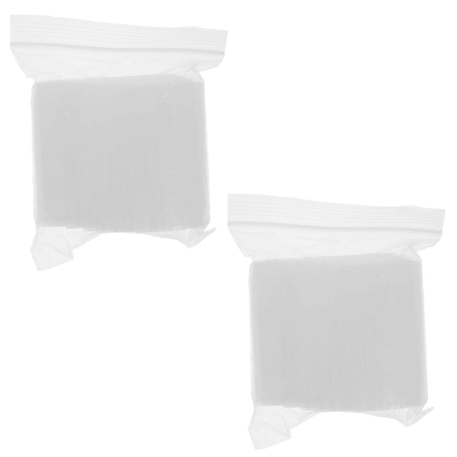 Clear Self Sealing PE Bag for Home Versatile Use Ideal for Food and Jewelry Display White 200pcs