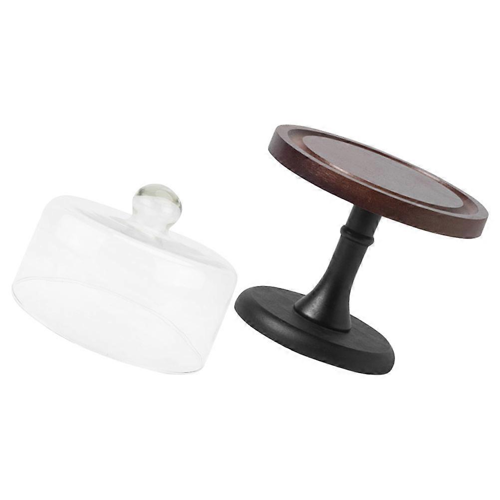 Covered Cake Holder With Lid Snack Storage Assorted Color Suitable For Birthdays Afternoon Tea 1Set