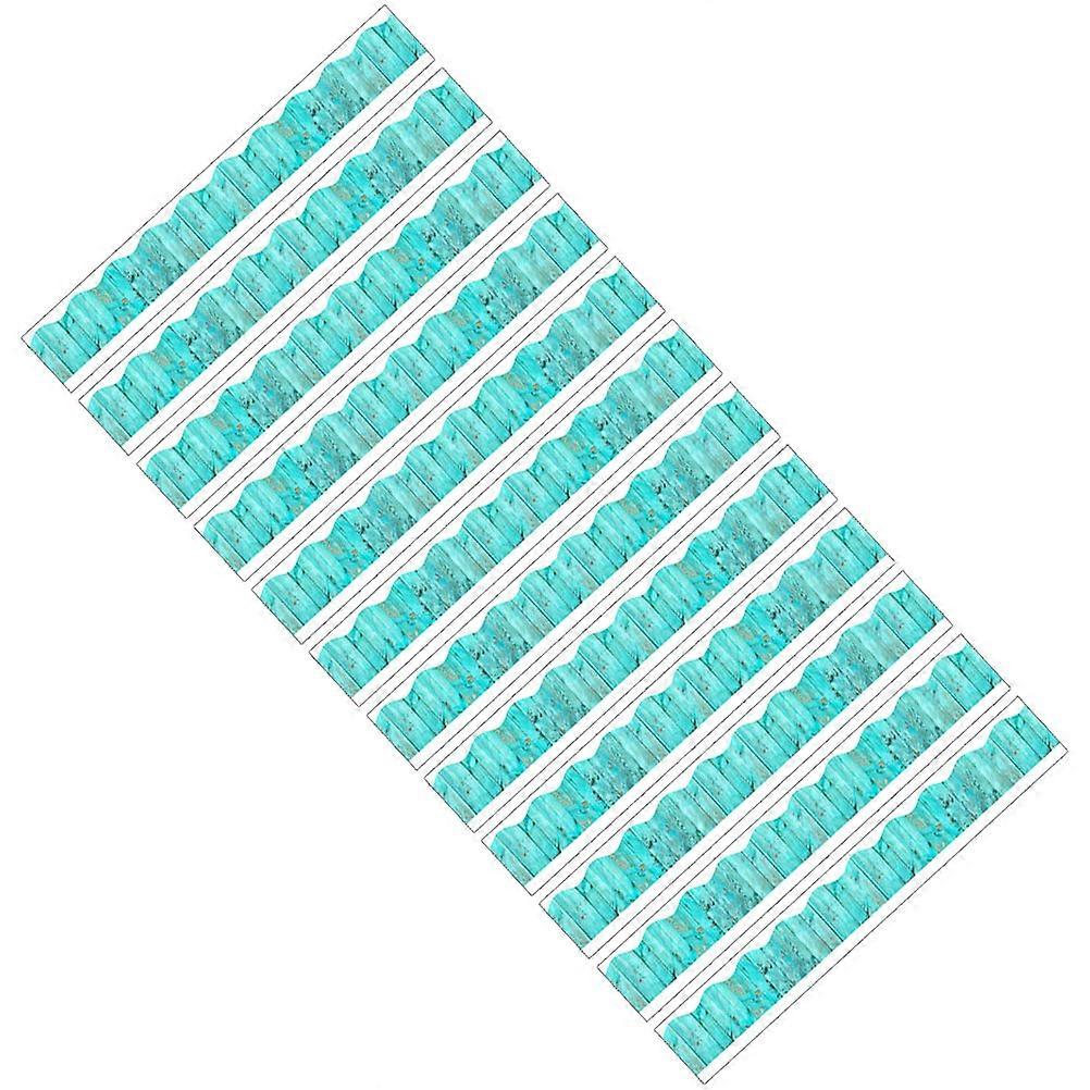 Skyblue Magnetic Bulletin Board Border for Decoration with PVC Material and Long Enough Size