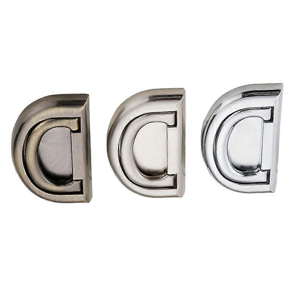 2Pcs Sturdy Door Pull Handle Simple Design Cabinet Drawer Handle Accessories for Home Office
