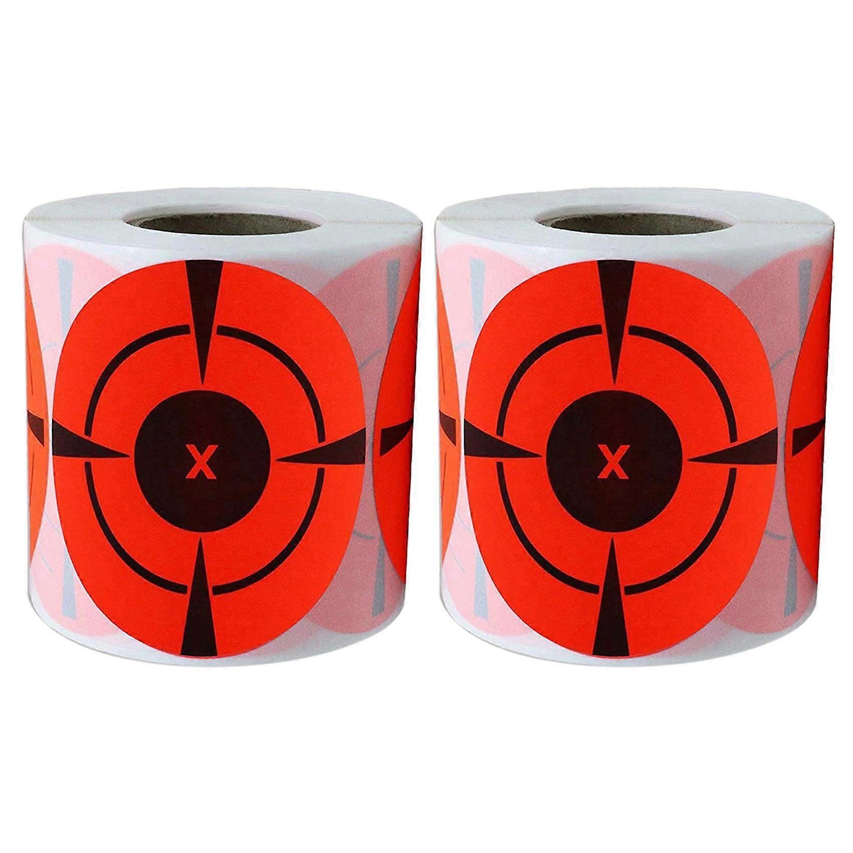 Target Stickers (Qty 250Pcs 3 inch) Self Adhesive Targets for Hunting Targets