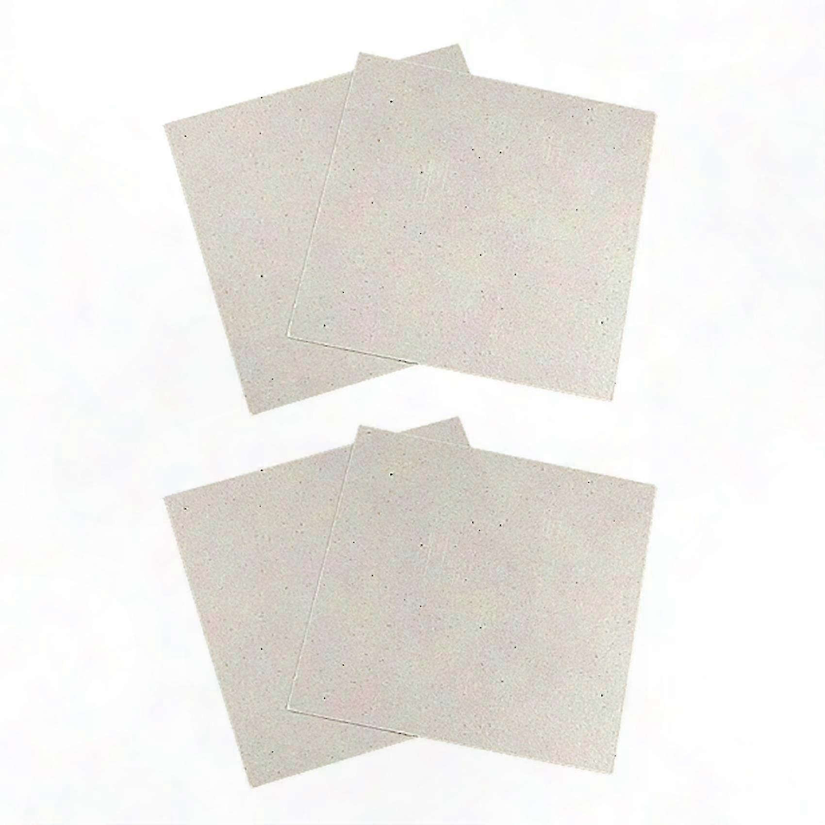 Microwave Mica Replacement Discs, 4 Pack, 11x12cm Size for Microwave Ovens