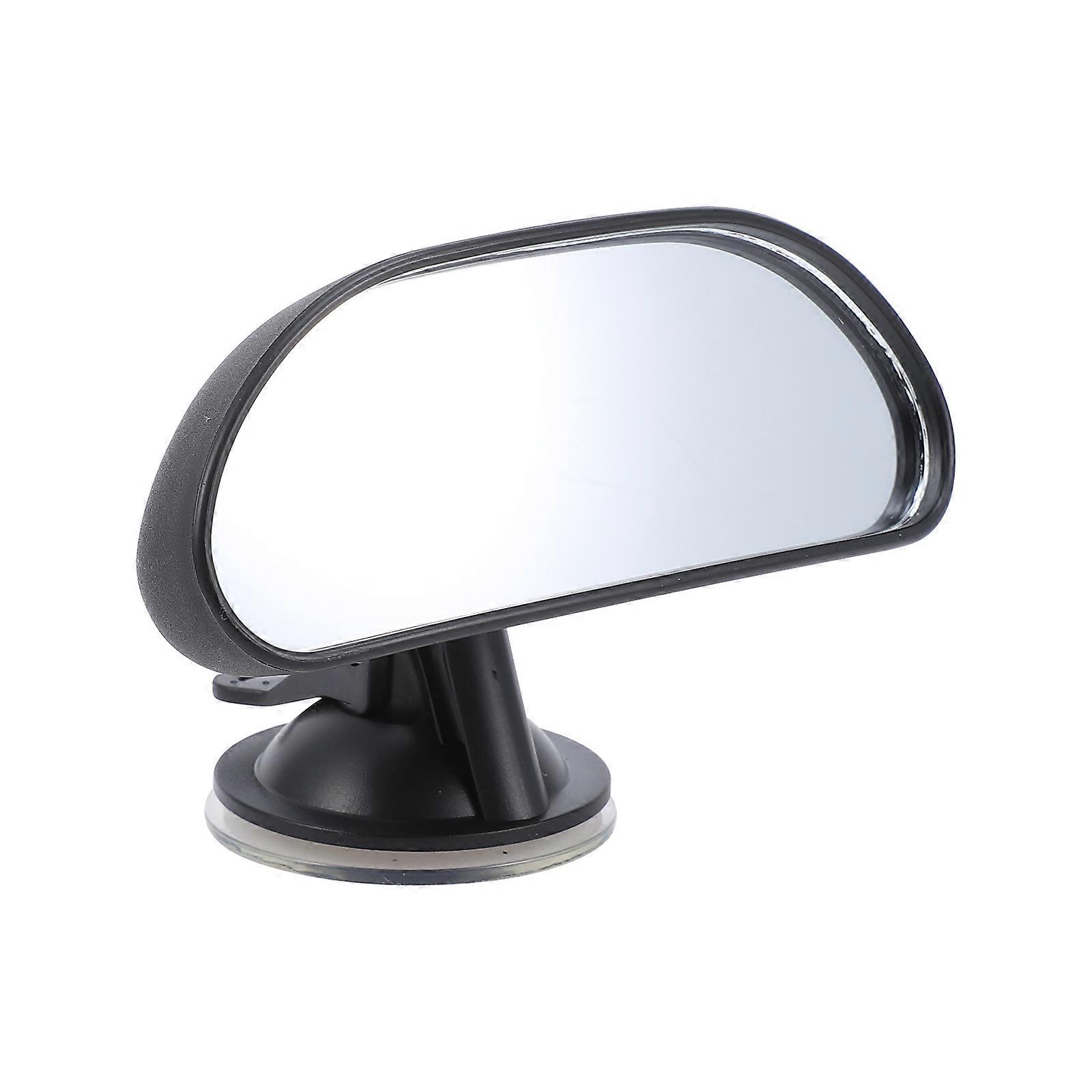 Safety Rearview Mirror for Car Backseat – Large Curved Interior Mirror with Suction Cup for Wide Viewing and Secure Driving Experience