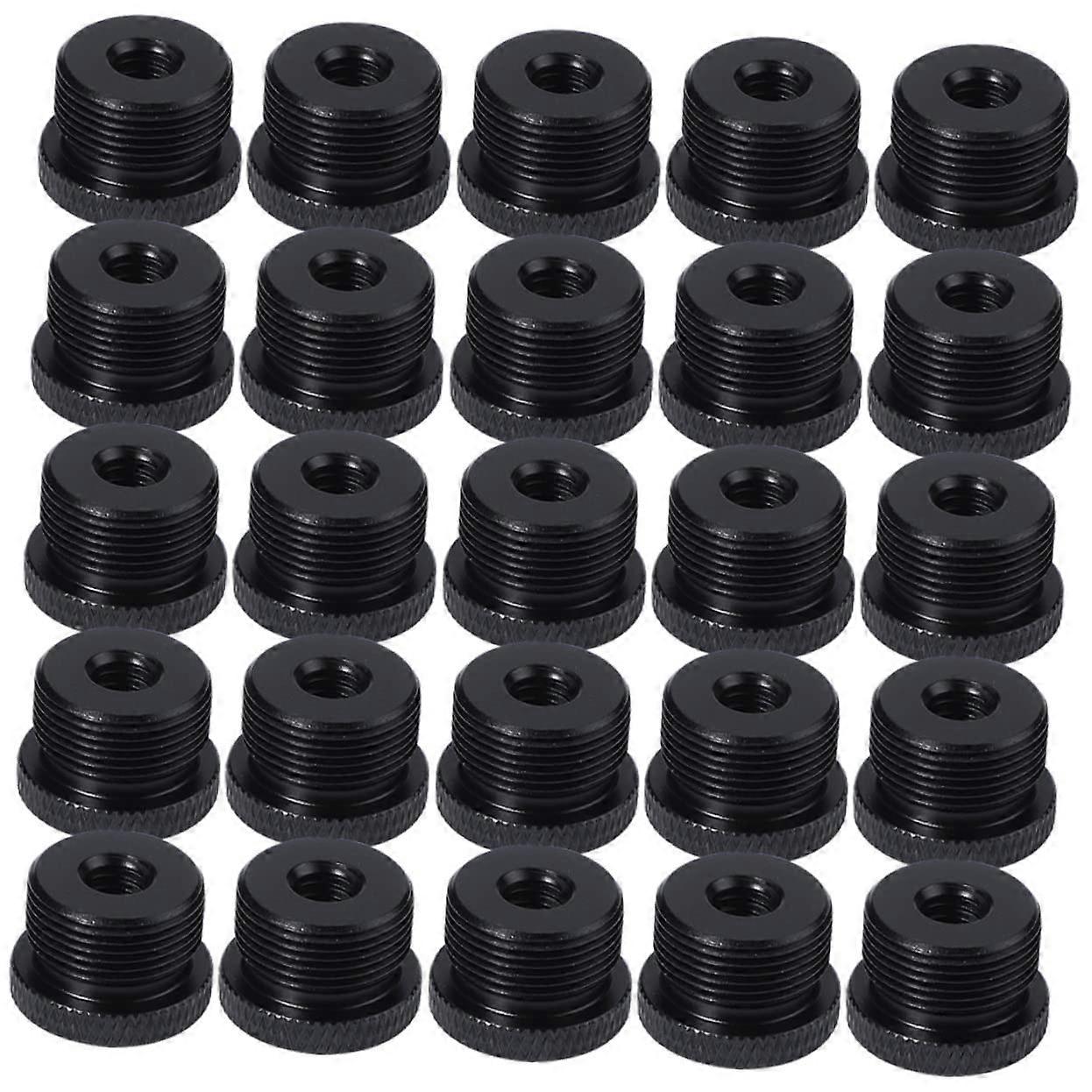 30 Pack Microphone Stand Adapters Durable Plastic Connectors Compatible with Most Mic Stands