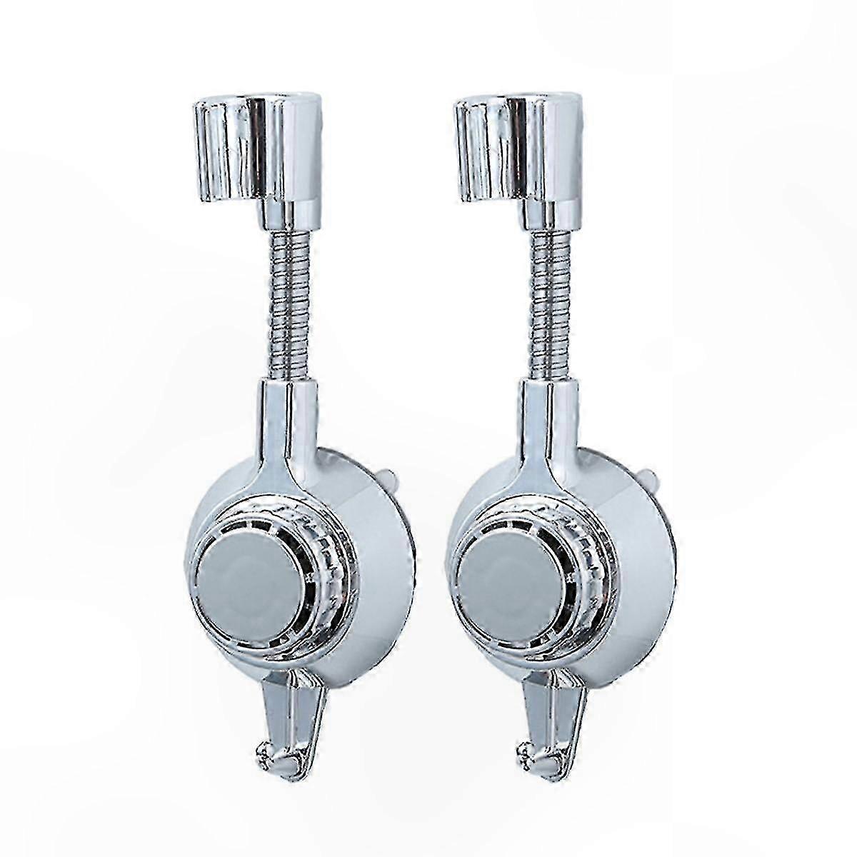 Adjustable Shower Head Holder with Suction Cups for Bathroom Use