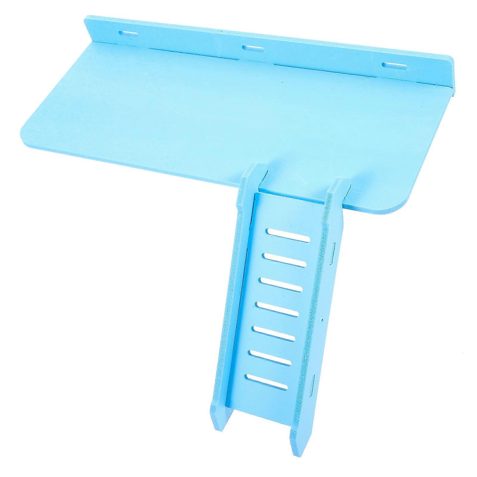 Durable Hamster Platform with Ladder for Cage – Climbing and Resting Playground for Small Pets Including Dwarf Hamsters, Promotes Physical Activity