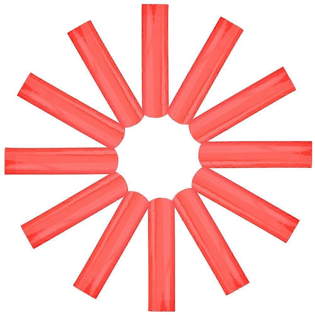 Red Self Adhesive Sticker for Decoration Label 10 Rolls