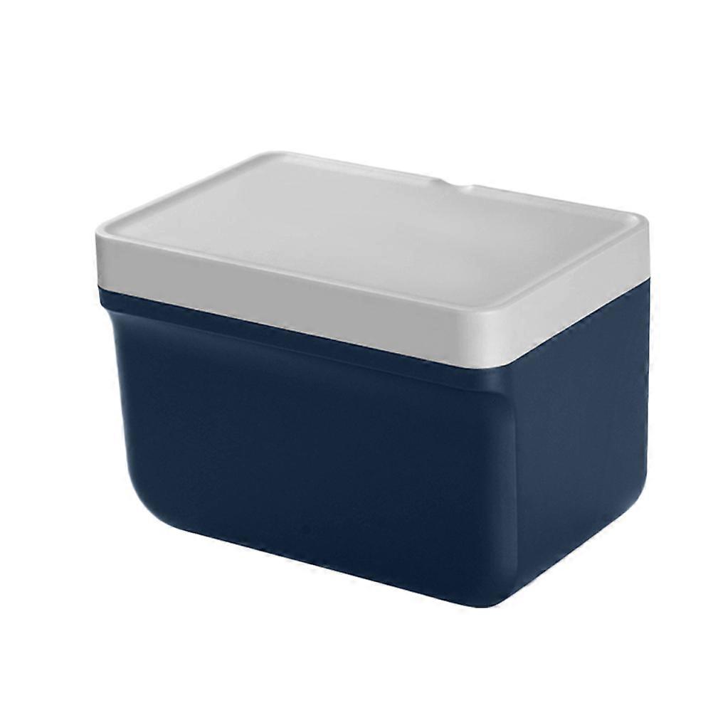Practical Toilet Tissue Rack For General Users In Home And Bathroom Dark Blue Design 1Set
