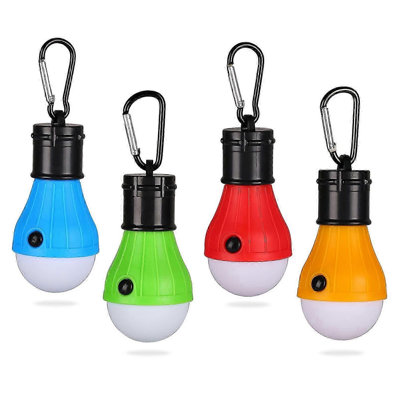 Kamp Feneri, 4X LED Kamp Işık Feneri Kamp Lambası, 3 Modlu Su Geçirmez Acil Gece Lambası Kamp, Yürüyüş, Balık Tutma için Taşınabilir El Fenerleri,