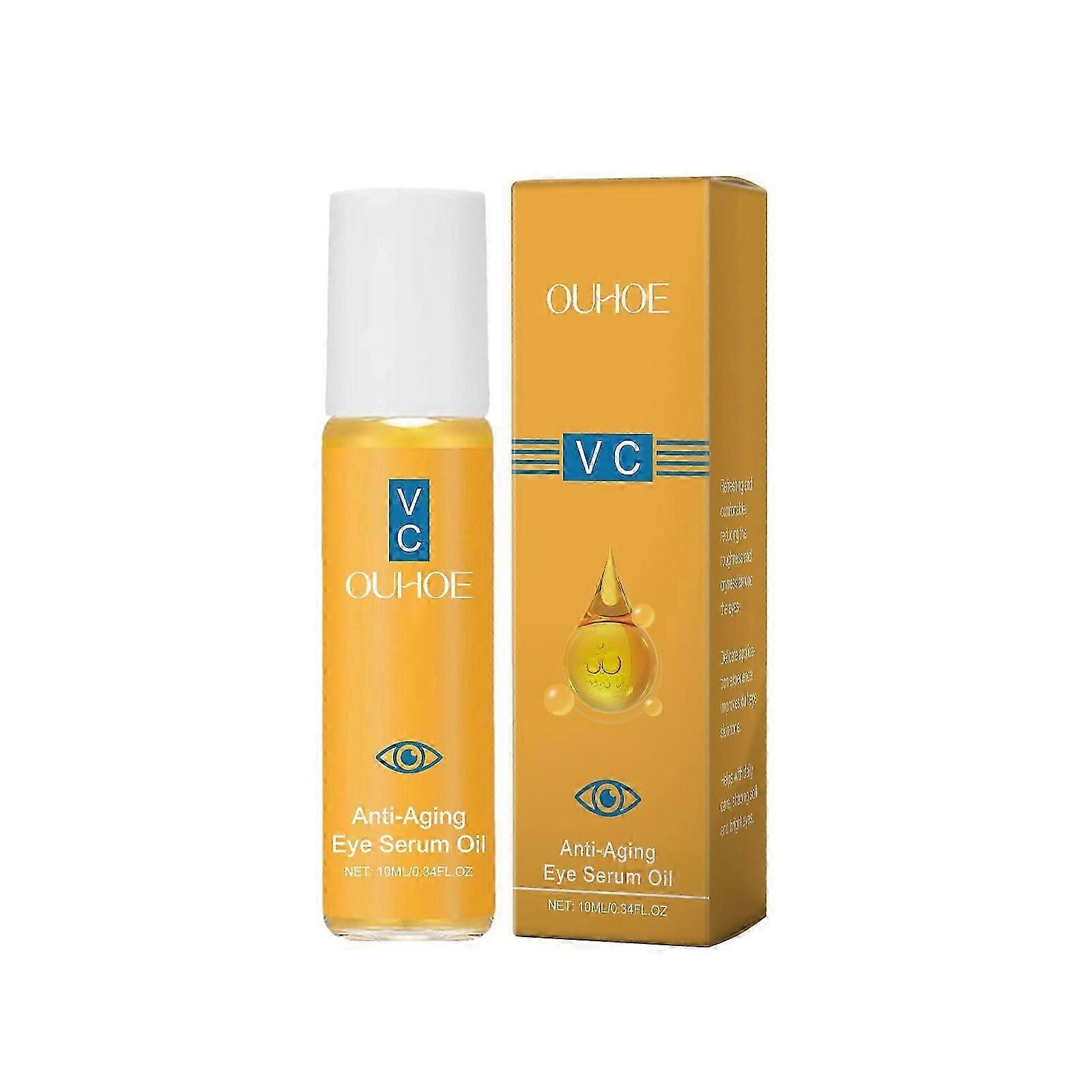 VC Eye Essence Oil, Αντιγηραντικό Λάδι Ορού Ματιών για Σακούλες &Μαύρους Κύκλους, Αντιρυτιδικό Έλαιο Essence, Συσφικτικό VC Lutein Eye Essence Oil, Ενυδατικό, Sm