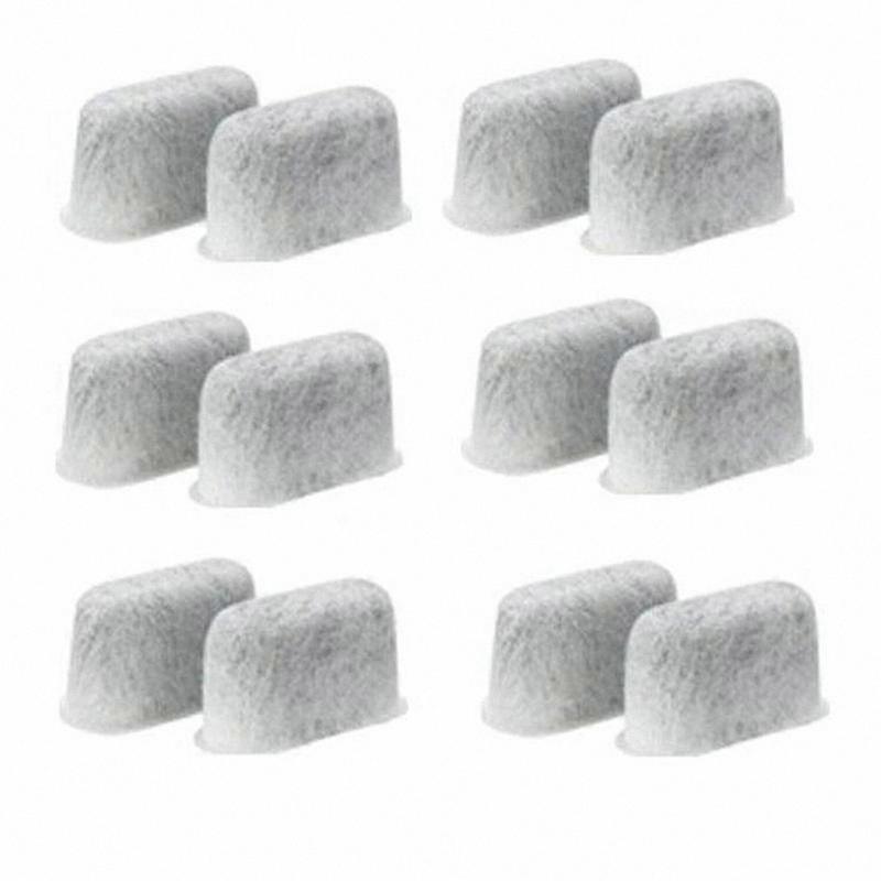 12-Pack Universal Charcoal Water Filters for Coffee Makers