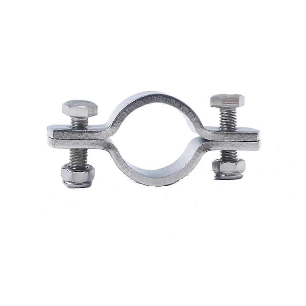 304 Stainless Steel Pipe Hanger Bracket Clamp for 15-19mm OD Tube, Heavy-Duty Support, Durable Construction