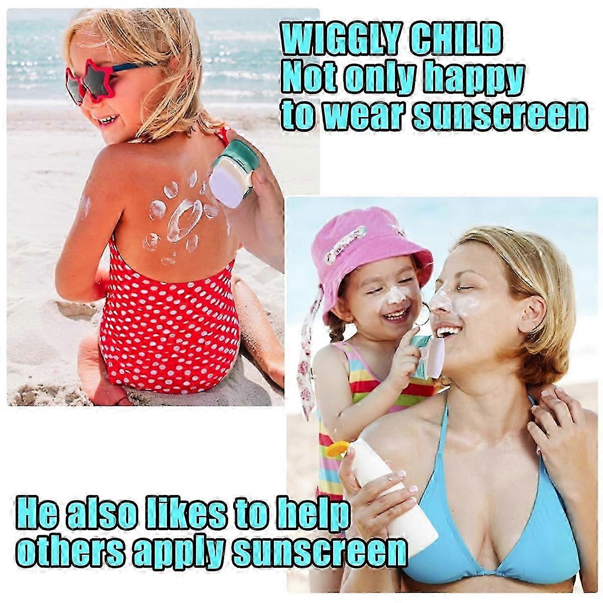 Sunscreen Brush Set for Kids, Sunscreen Applicator (B)