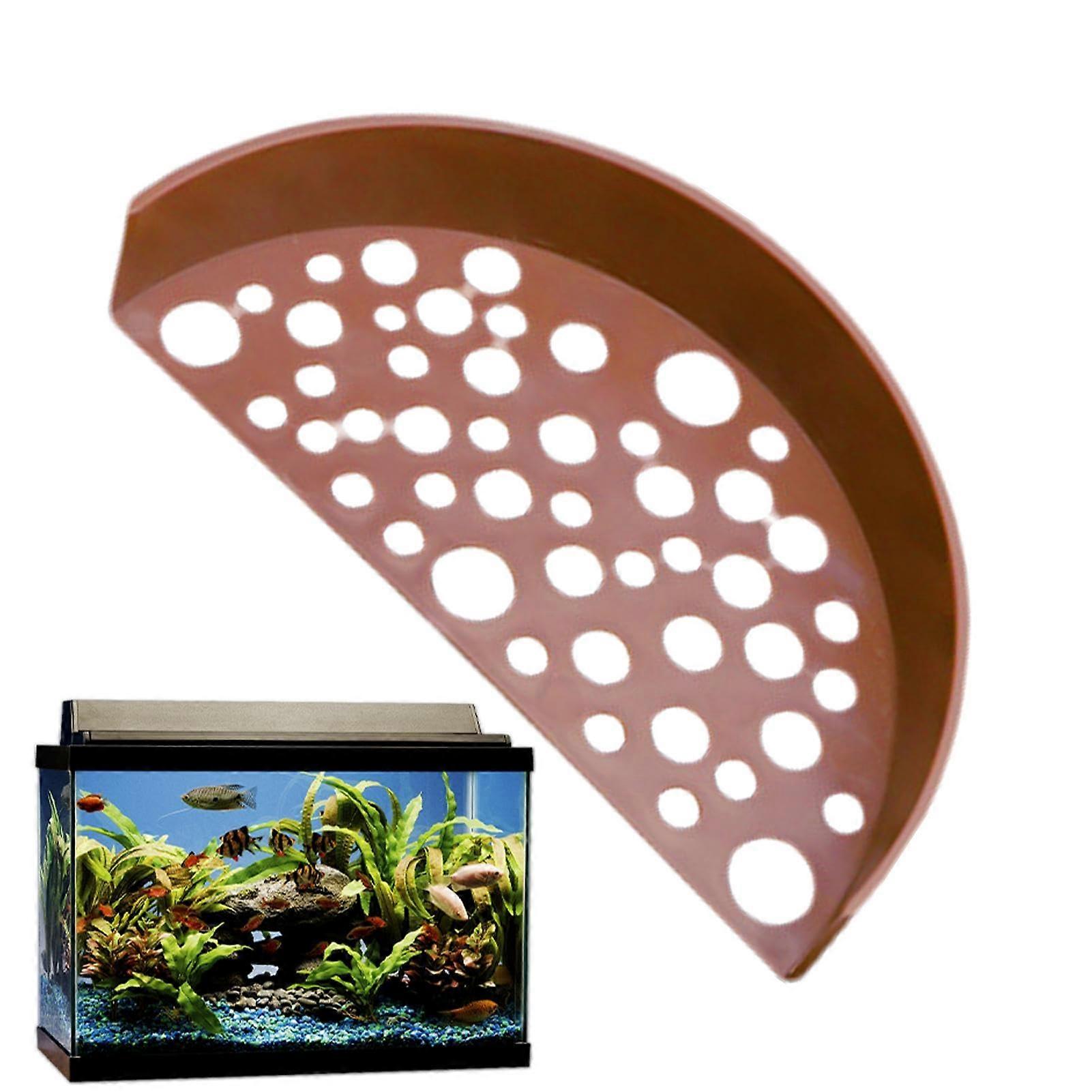 Aquarium Shrimp Breeding Cave for Betta Tanks, Brown Shrimp Shelter, Predator Protection, Resting & Playing Space