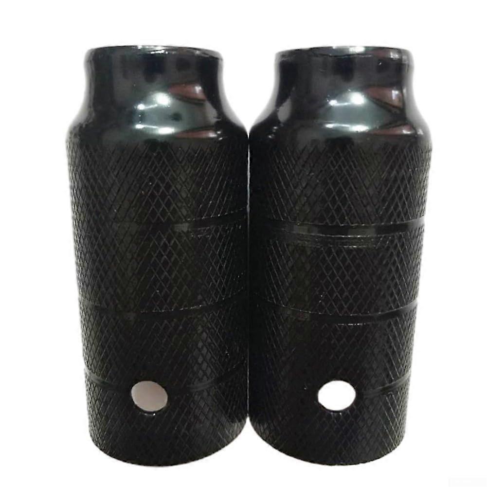 سبائك الألومنيوم قابلة للطي أوتاد القدم 2 قطعة أوتاد الدراجة للمحور الخلفي ، تصميم مخرش غير قابل للانزلاق للسلامة (2 قطعة 50 مم)