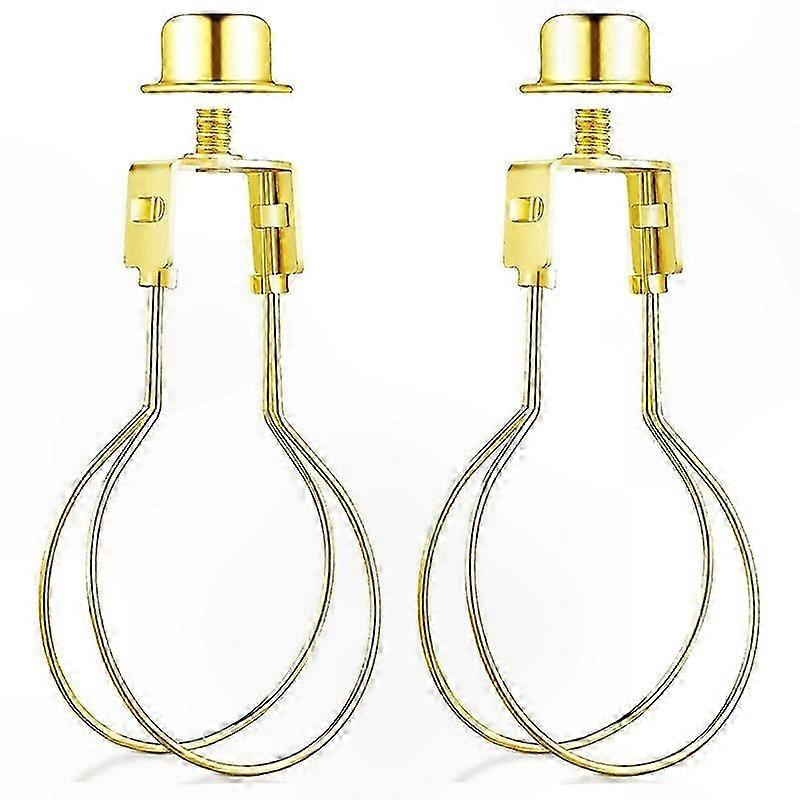 Lamp Shade Support Kit with Finial and Levelers for Stable Installation