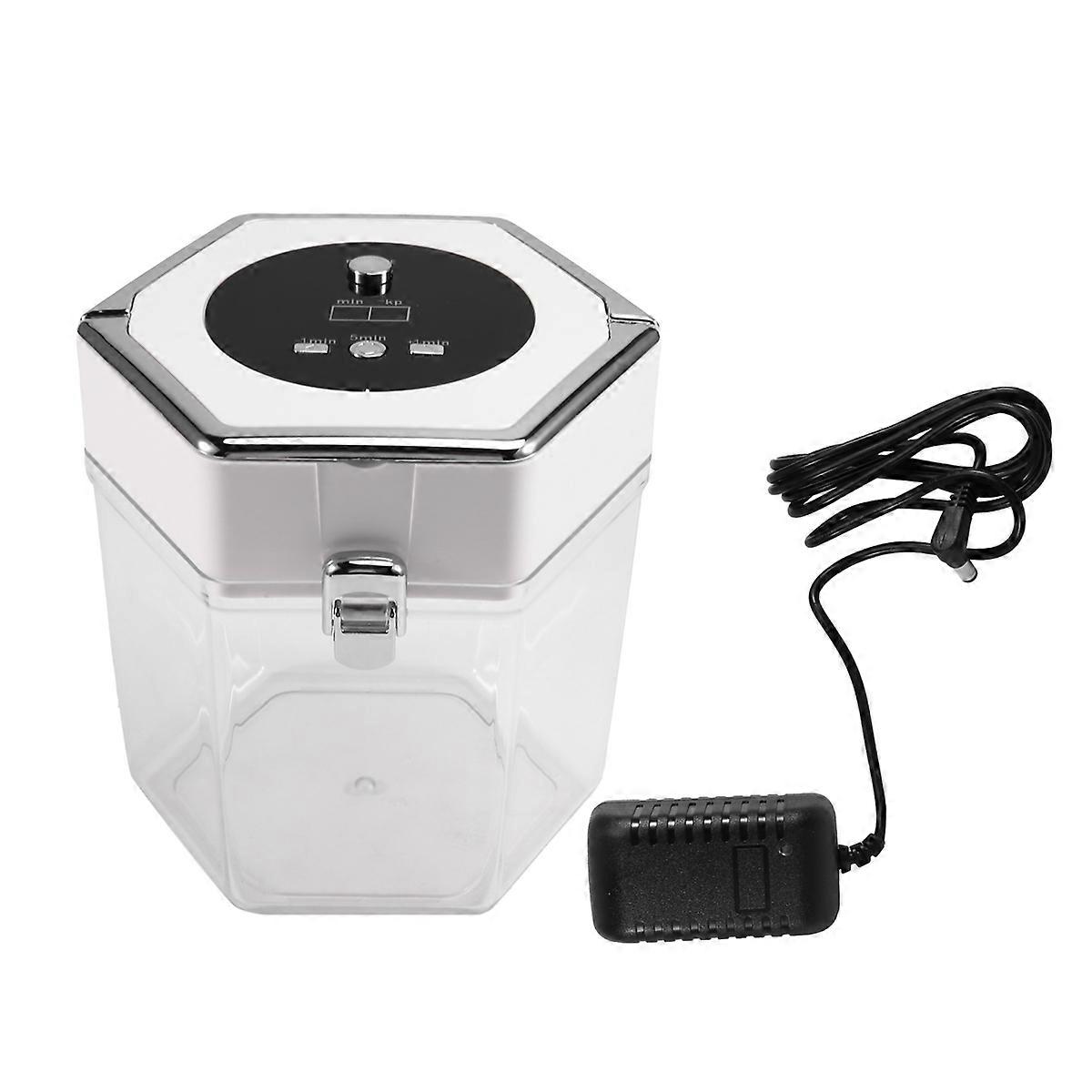 Resin Bubble Remover Pro, 3-9 Minutes Efficient 99% Bubble Removal Vacuum Degassing Chamber Digital Display EU Plug