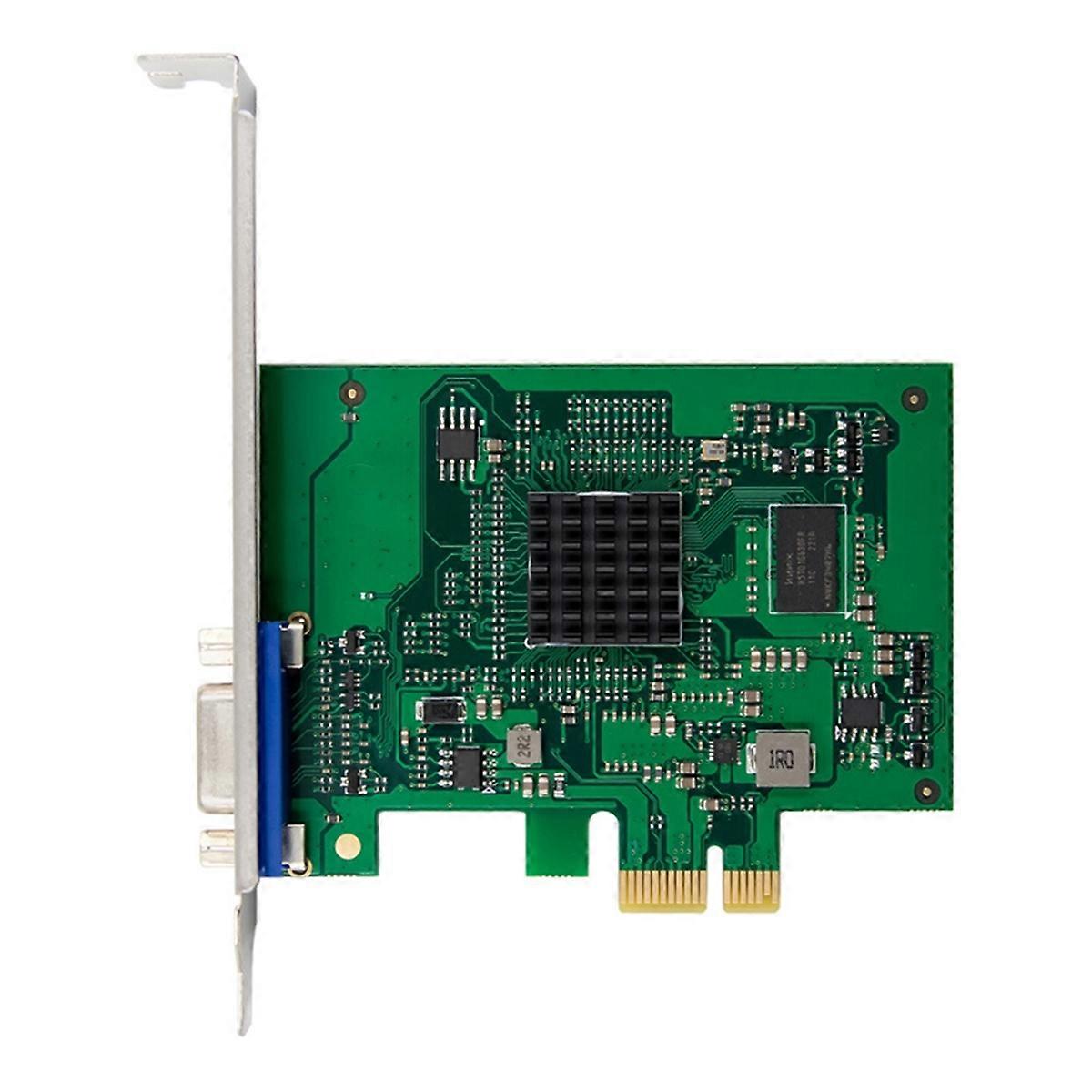 ST425 PCIe X1 AST2400 2K VGA Graphics Card 1920 X1200 32bpp@60Hz for Win10/Win 11 32/64 PCIE Expans