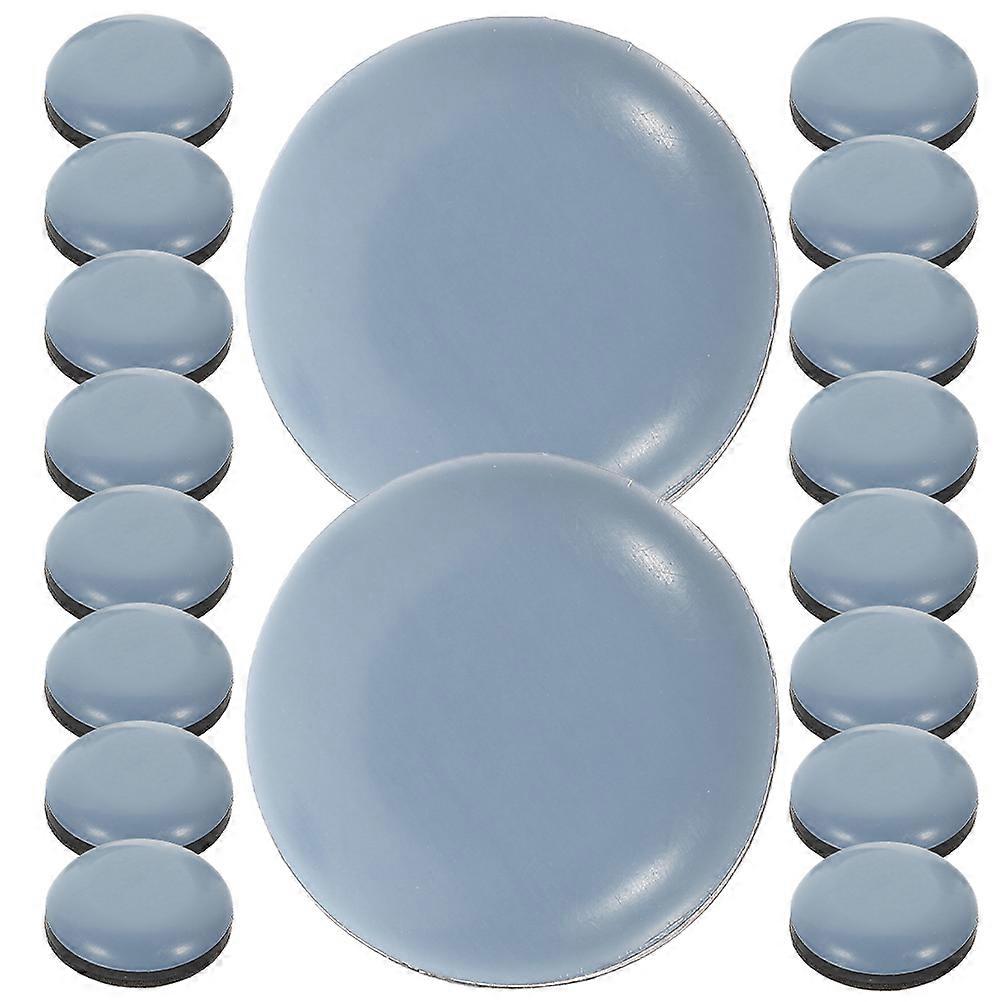 Adhesive Furniture Mat Furniture Pads for Household Furniture Sky Blue Floor Protection 20Set