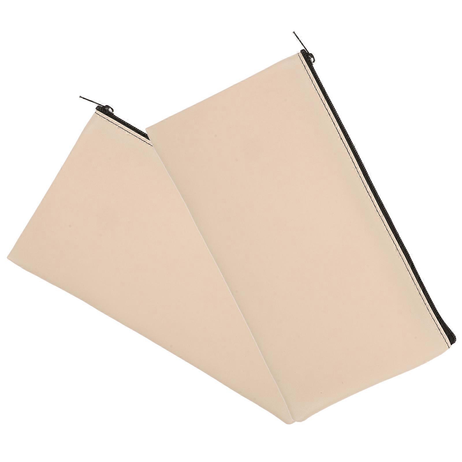 Ticket Holders Bill Bags for Storage 2Pcs with Zipper Closure