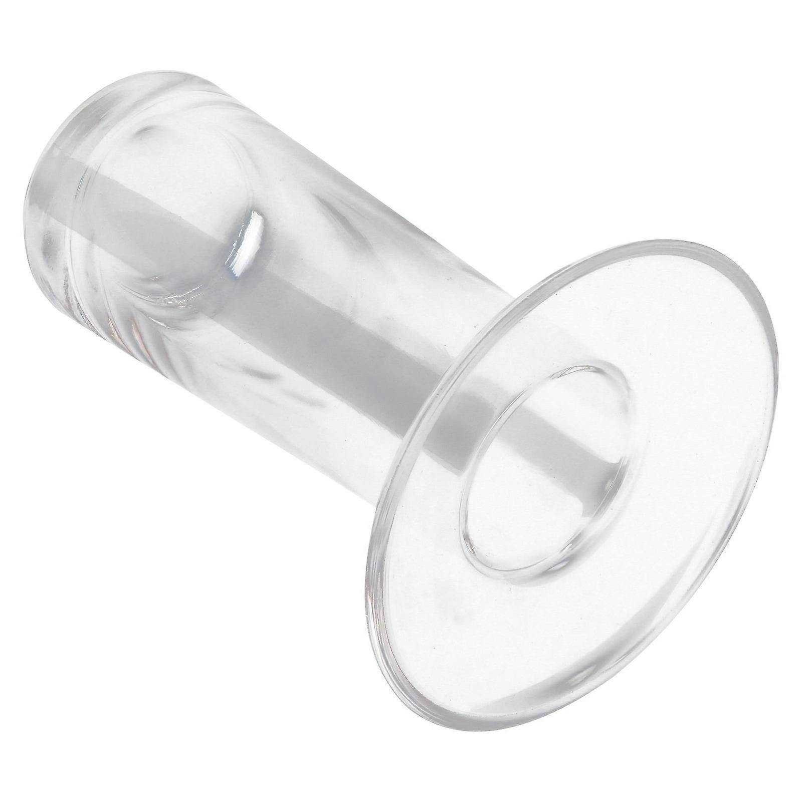 Decorative Vase Flower Vase Glass for Office Use Transparent Glass Material Function 1Pc